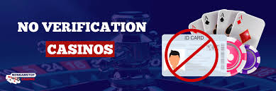 No Verification Online Casinos The New Era of Convenient Gambling
